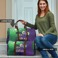 Mardi Gras Masquerade Mask Travel Bag NOLA Vibe - Wonder Print Shop