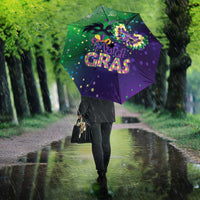 Mardi Gras Masquerade Mask Umbrella NOLA Vibe - Wonder Print Shop