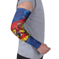 Spain National Football Custom Arm Sleeves Spanish Bull Trophy Todos con La Roja