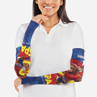 Spain National Football Custom Arm Sleeves Spanish Bull Trophy Todos con La Roja