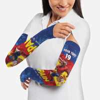 Spain National Football Custom Arm Sleeves Spanish Bull Trophy Todos con La Roja