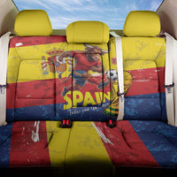 Spain National Football Back Car Seat Cover Spanish Bull Trophy Todos con La Roja
