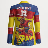 Spain National Football Custom Blazer Spanish Bull Trophy Todos con La Roja