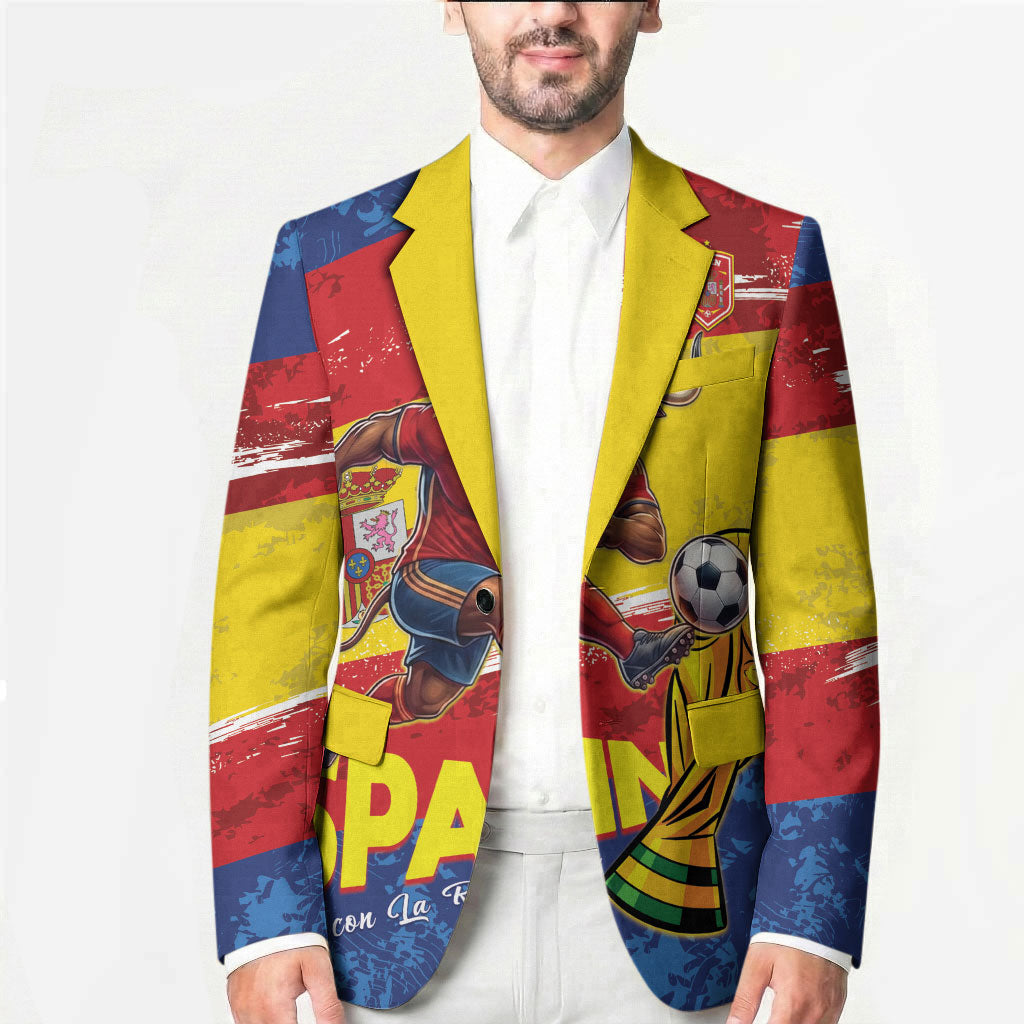 Spain National Football Custom Blazer Spanish Bull Trophy Todos con La Roja