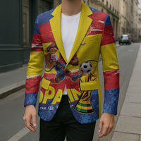 Spain National Football Custom Blazer Spanish Bull Trophy Todos con La Roja
