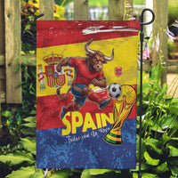 Spain National Football Garden Flag Spanish Bull Trophy Todos con La Roja