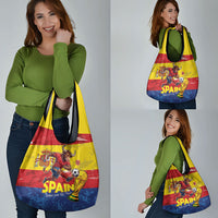 Spain National Football Grocery Bag Spanish Bull Trophy Todos con La Roja