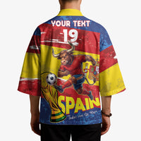 Spain National Football Custom Kimono Spanish Bull Trophy Todos con La Roja