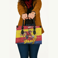 Spain National Football Leather Bag Spanish Bull Trophy Todos con La Roja