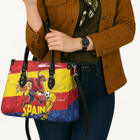 Spain National Football Leather Bag Spanish Bull Trophy Todos con La Roja