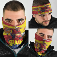 Spain National Football Neck Gaiter Spanish Bull Trophy Todos con La Roja