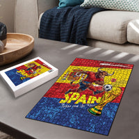 Spain National Football Puzzle Spanish Bull Trophy Todos con La Roja