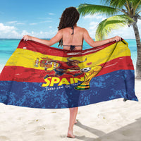 Spain National Football Sarong Spanish Bull Trophy Todos con La Roja