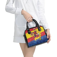 Spain National Football Shoulder Handbag Spanish Bull Trophy Todos con La Roja