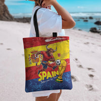Spain National Football Tote Bag Spanish Bull Trophy Todos con La Roja