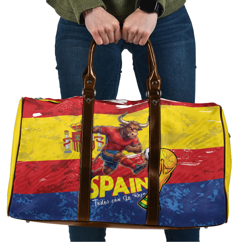 Spain National Football Travel Bag Spanish Bull Trophy Todos con La Roja