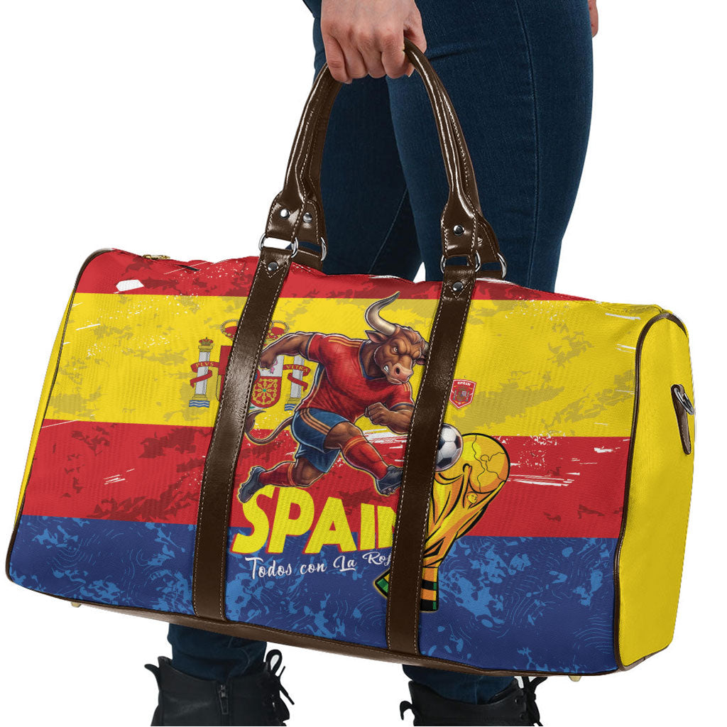 Spain National Football Travel Bag Spanish Bull Trophy Todos con La Roja
