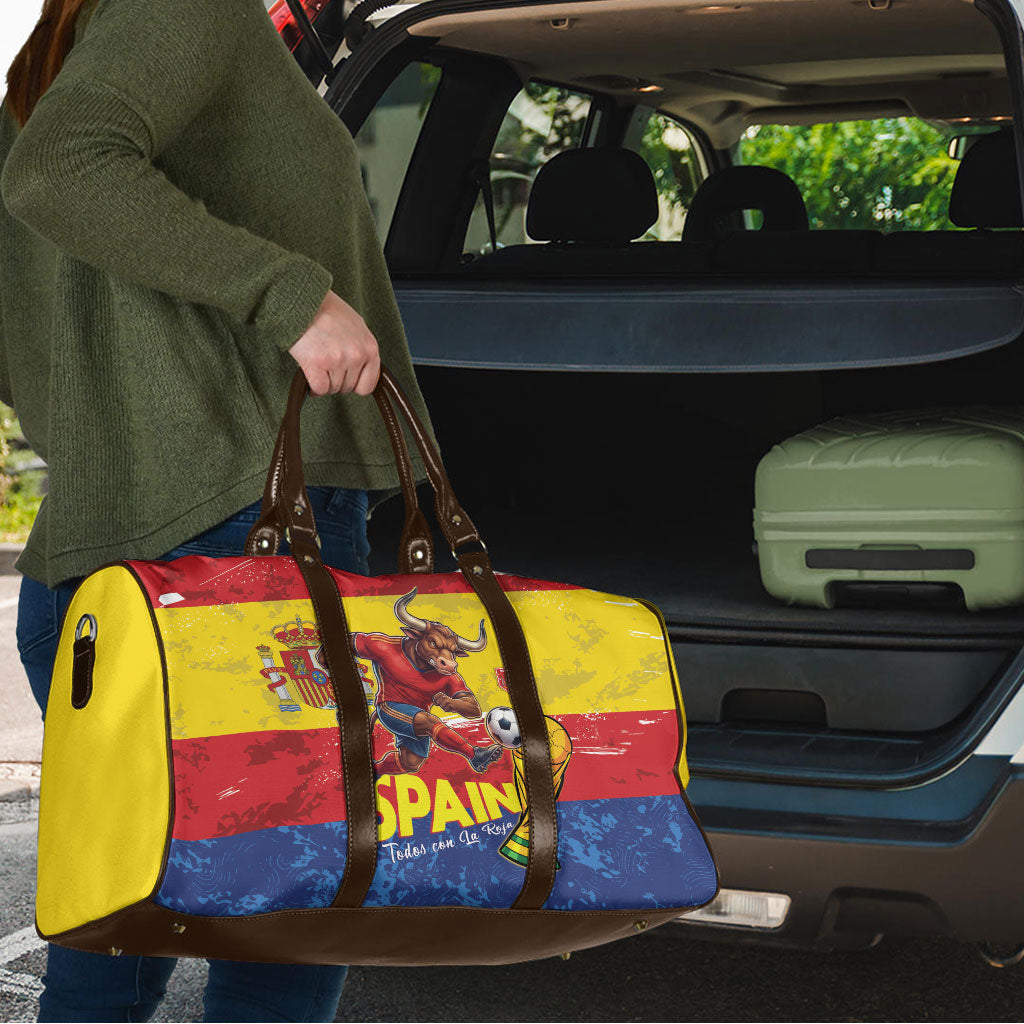 Spain National Football Travel Bag Spanish Bull Trophy Todos con La Roja