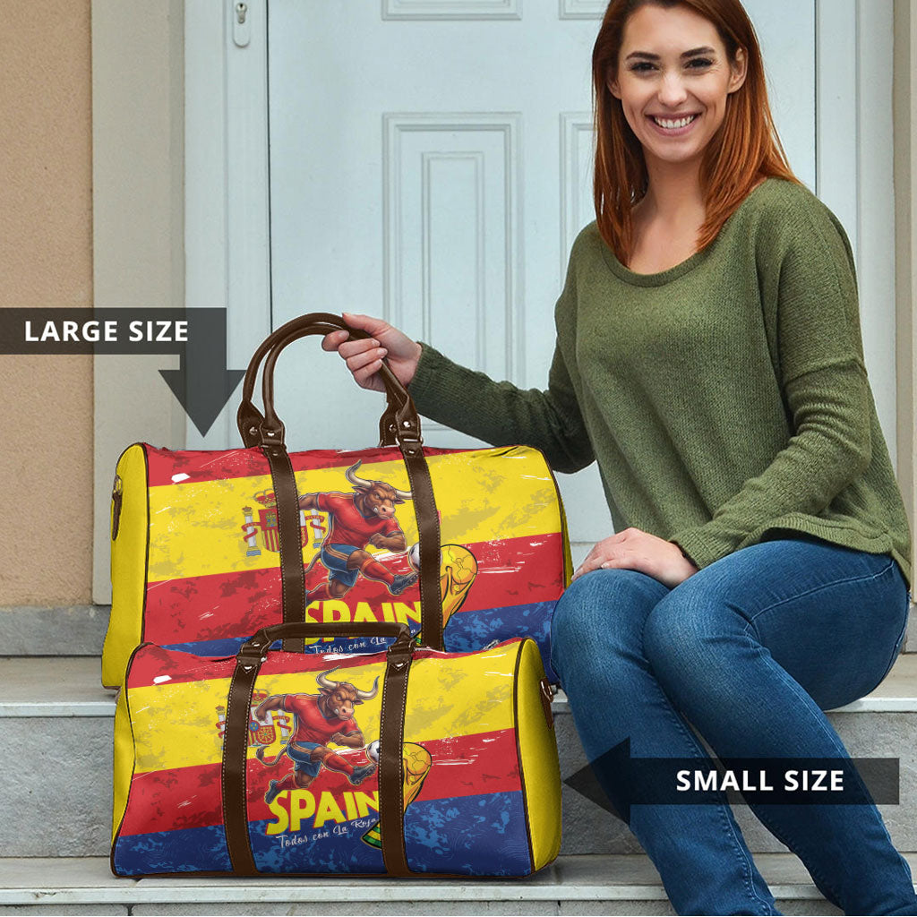 Spain National Football Travel Bag Spanish Bull Trophy Todos con La Roja