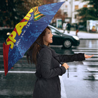 Spain National Football Umbrella Spanish Bull Trophy Todos con La Roja