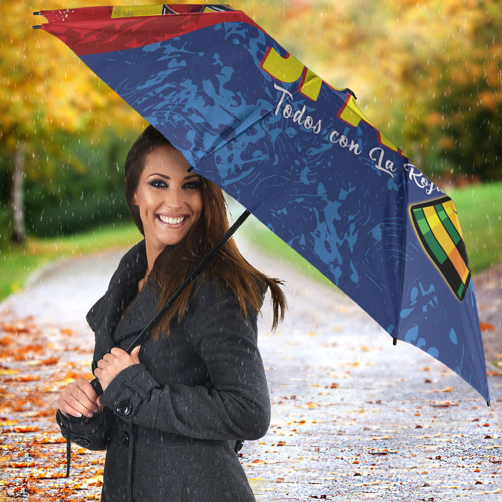 Spain National Football Umbrella Spanish Bull Trophy Todos con La Roja