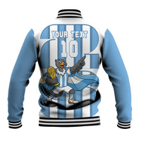 Argentina National Football Custom Baseball Jacket Andean Condor Trophy Sporty Style