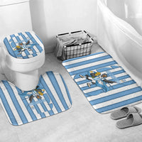 Argentina National Football Bathroom Set Andean Condor Trophy Sporty Style