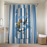 Argentina National Football Bathroom Set Andean Condor Trophy Sporty Style