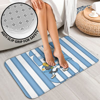 Argentina National Football Bathroom Set Andean Condor Trophy Sporty Style