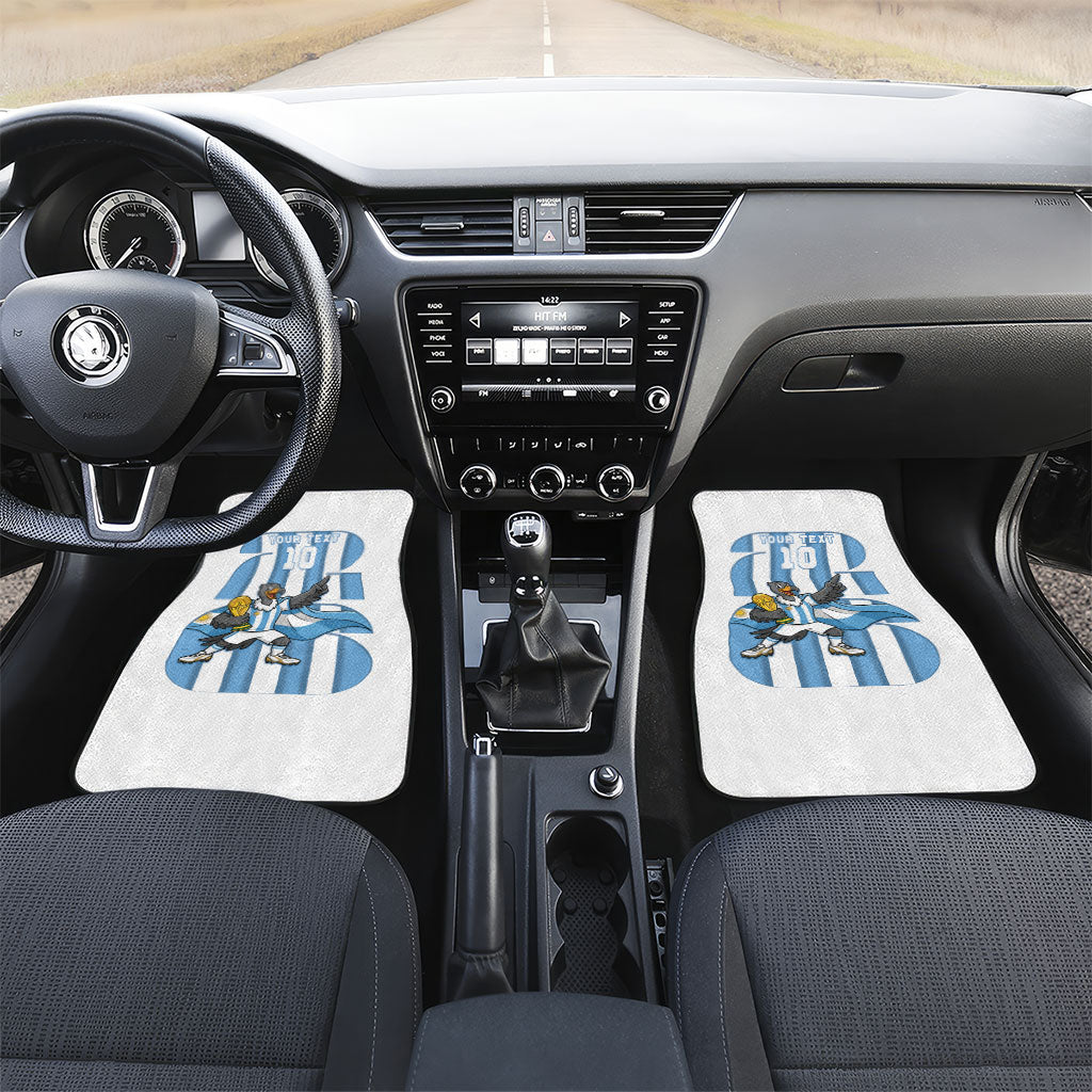 Argentina National Football Custom Car Mats Andean Condor Trophy Sporty Style