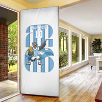 Argentina National Football Custom Door Cover Andean Condor Trophy Sporty Style