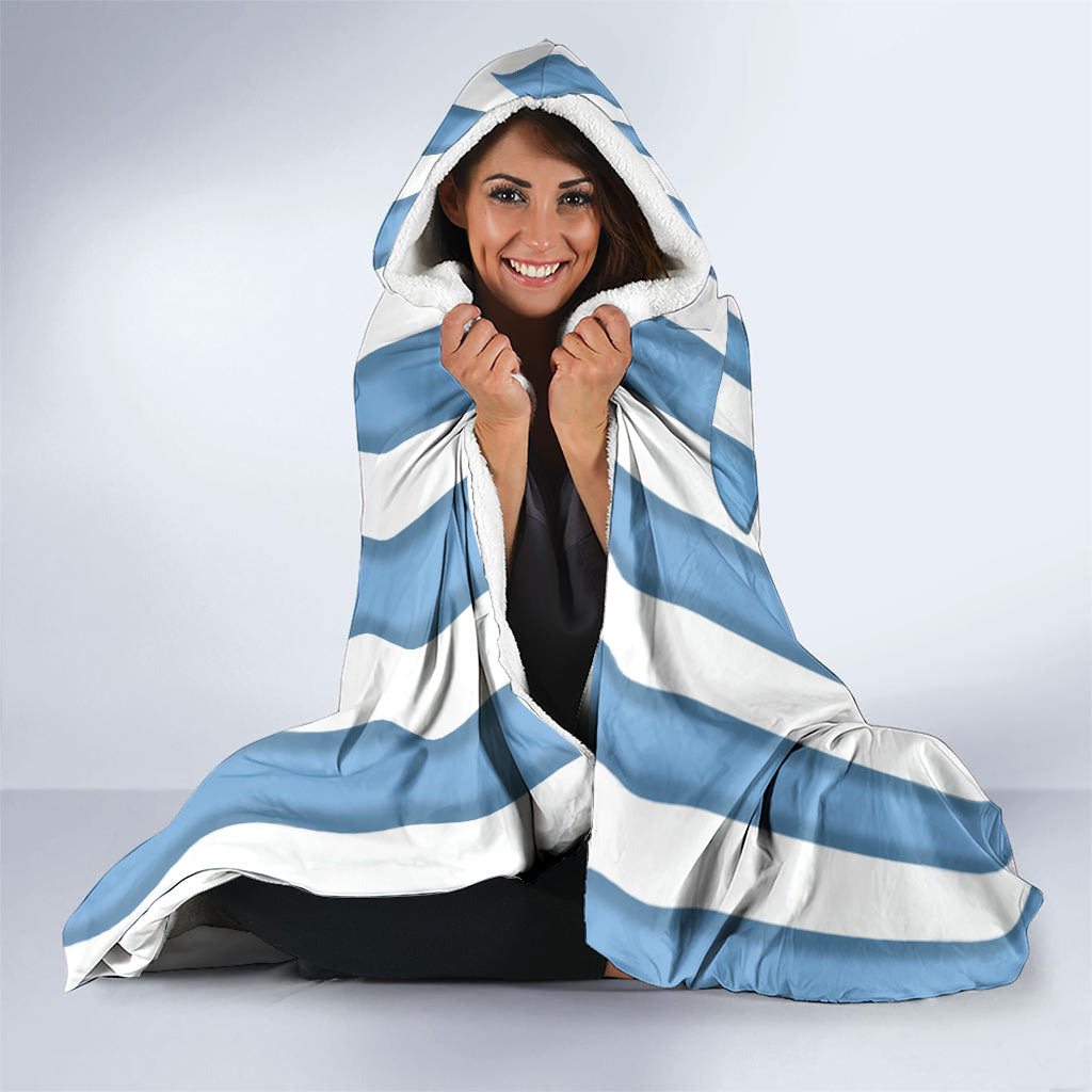 Argentina National Football Hooded Blanket Andean Condor Trophy Sporty Style
