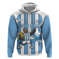 Argentina National Football Custom Hoodie Andean Condor Trophy Sporty Style