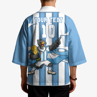 Argentina National Football Custom Kimono Andean Condor Trophy Sporty Style