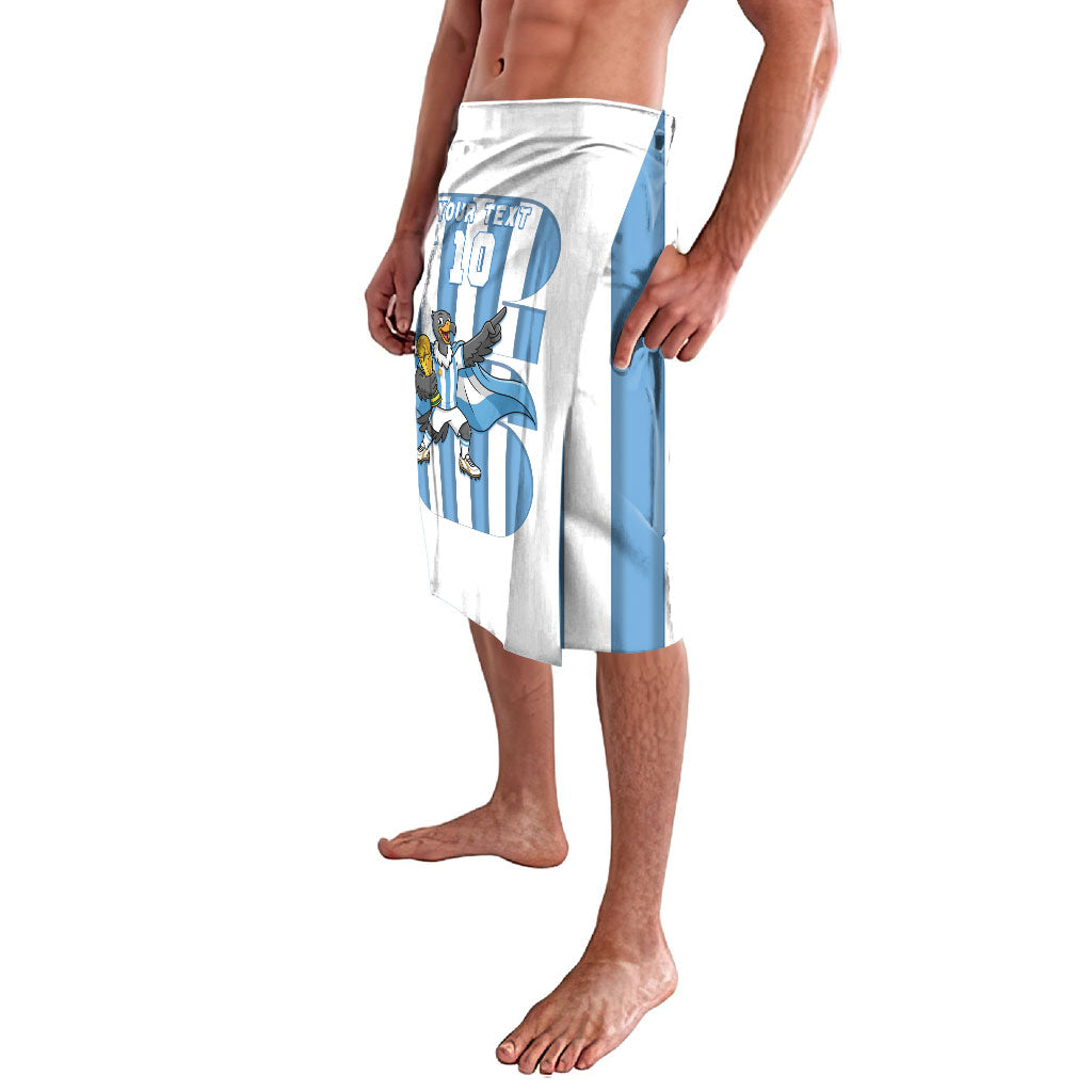 Argentina National Football Custom Lavalava Andean Condor Trophy Sporty Style