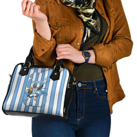 Argentina National Football Shoulder Handbag Andean Condor Trophy Sporty Style