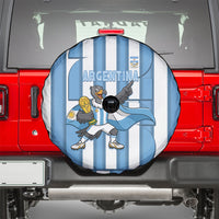 Argentina National Football Spare Tire Cover Andean Condor Trophy Sporty Style
