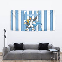 Argentina National Football Tapestry Andean Condor Trophy Sporty Style