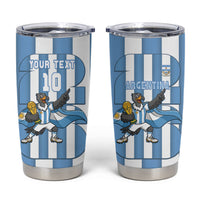 Argentina National Football Custom Tumbler Cup Andean Condor Trophy Sporty Style