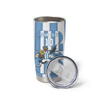 Argentina National Football Custom Tumbler Cup Andean Condor Trophy Sporty Style