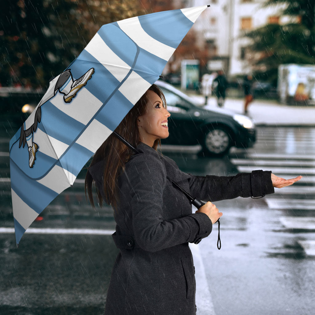 Argentina National Football Umbrella Andean Condor Trophy Sporty Style