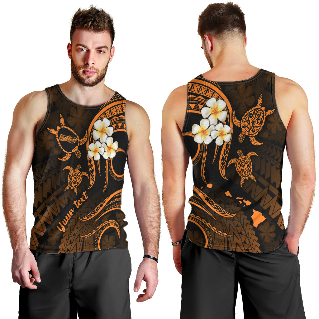 personalised-molokai-hawaii-men-tank-top-polynesian-tattoo-and-pacific-plumeria-gold-vibe