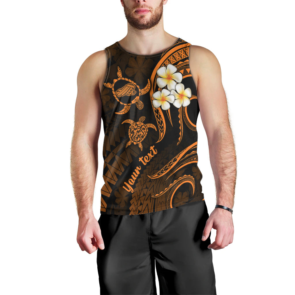 personalised-kahoolawe-hawaii-men-tank-top-polynesian-tattoo-and-pacific-plumeria-gold-vibe