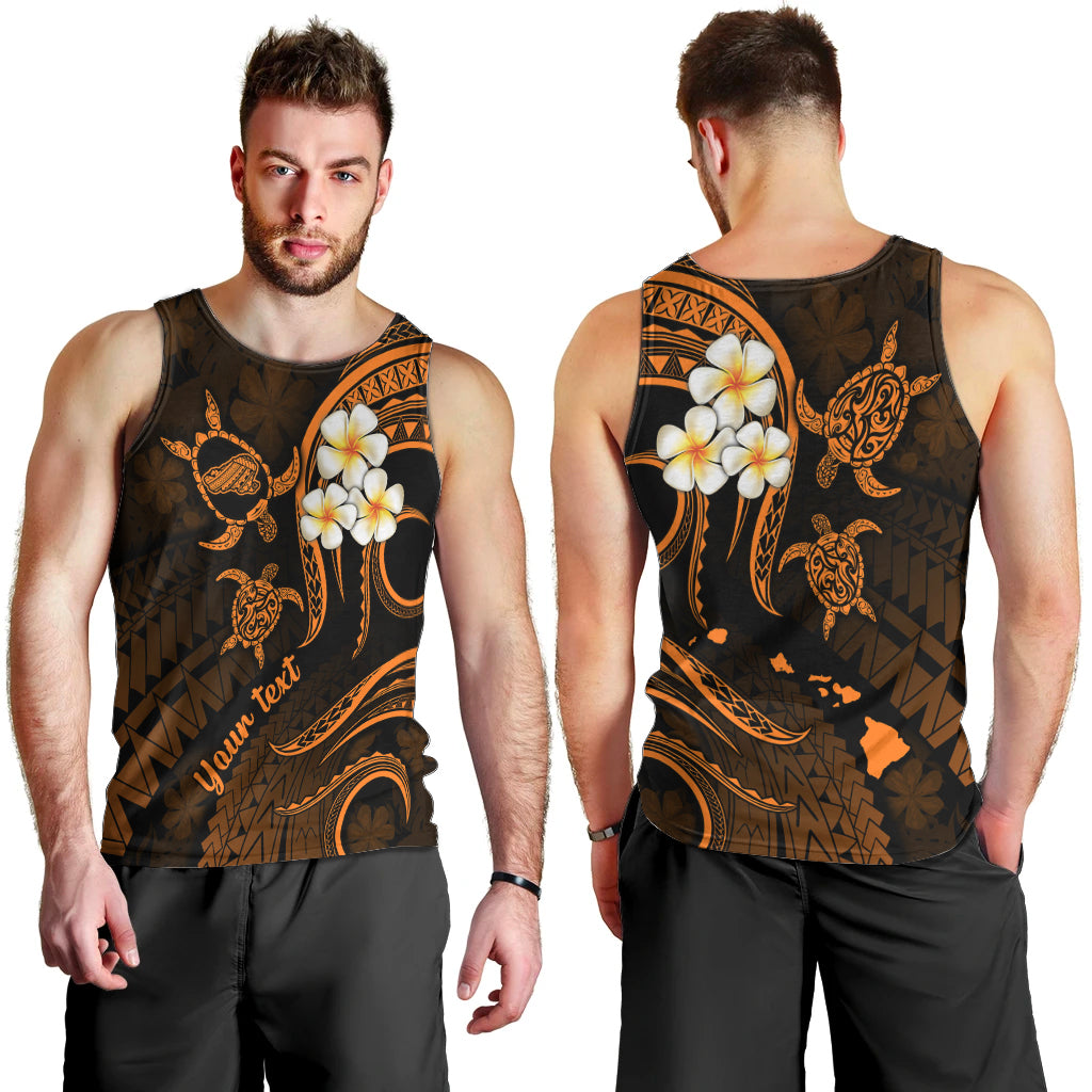 personalised-kahoolawe-hawaii-men-tank-top-polynesian-tattoo-and-pacific-plumeria-gold-vibe