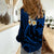 Hawaii Women Casual Shirt Maui Islands Pacific Plumeria Blue Vibe - Wonder Print Shop