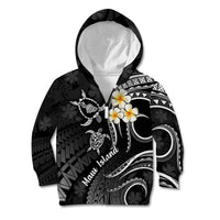 Hawaii Kid Hoodie Maui Islands Pacific Plumeria White Vibe - Wonder Print Shop