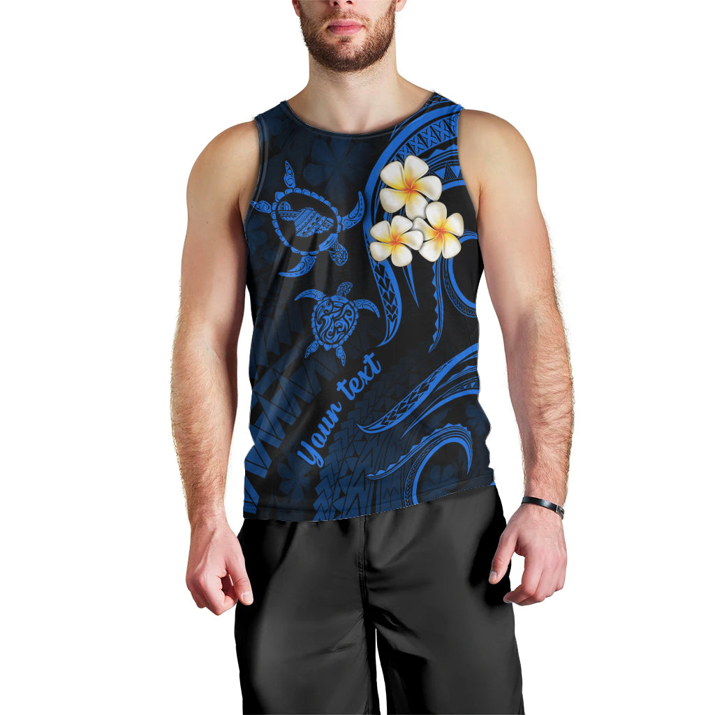 personalised-maui-hawaii-men-tank-top-polynesian-tattoo-and-pacific-plumeria-blue-vibe