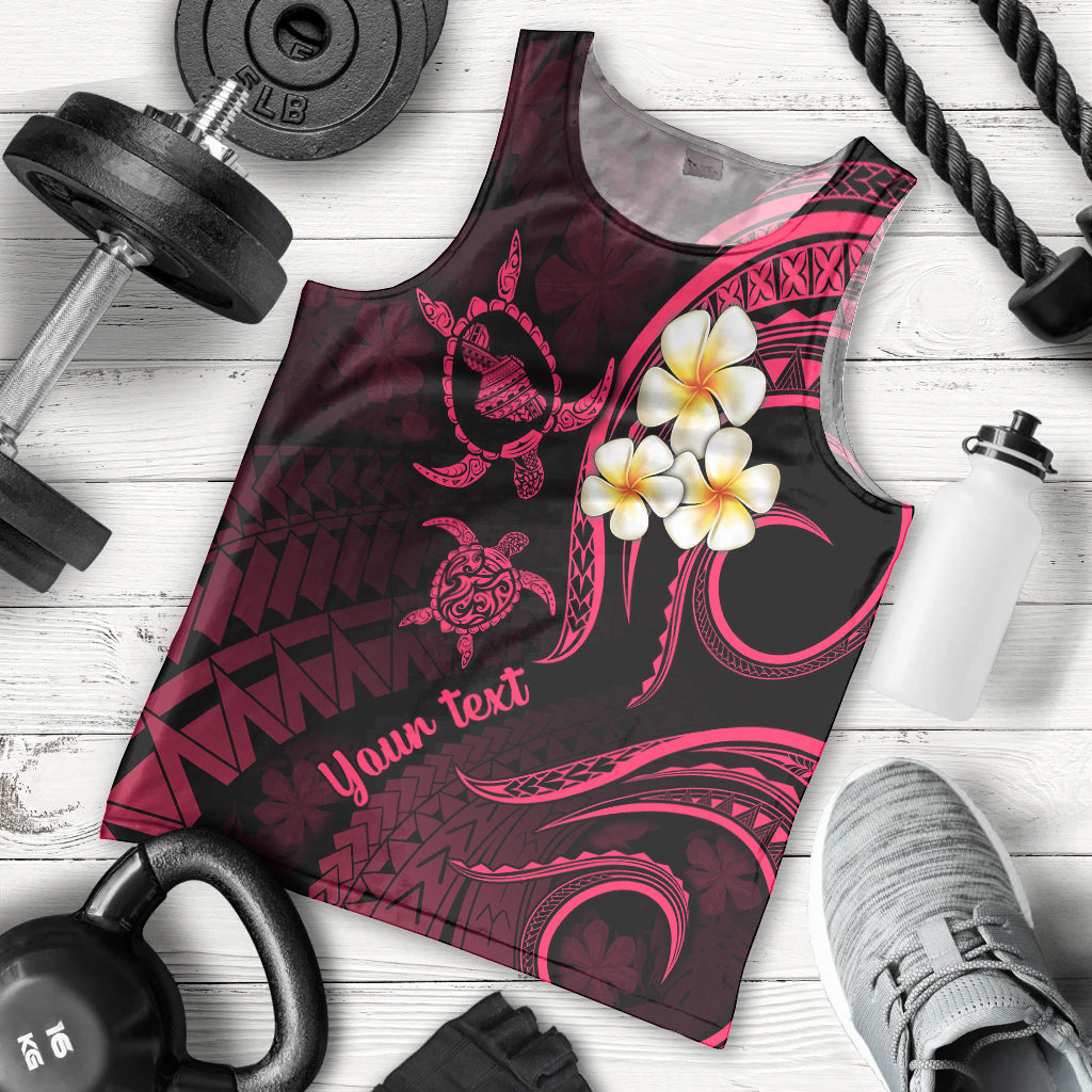 personalised-maui-hawaii-men-tank-top-polynesian-tattoo-and-pacific-plumeria-pink-vibe