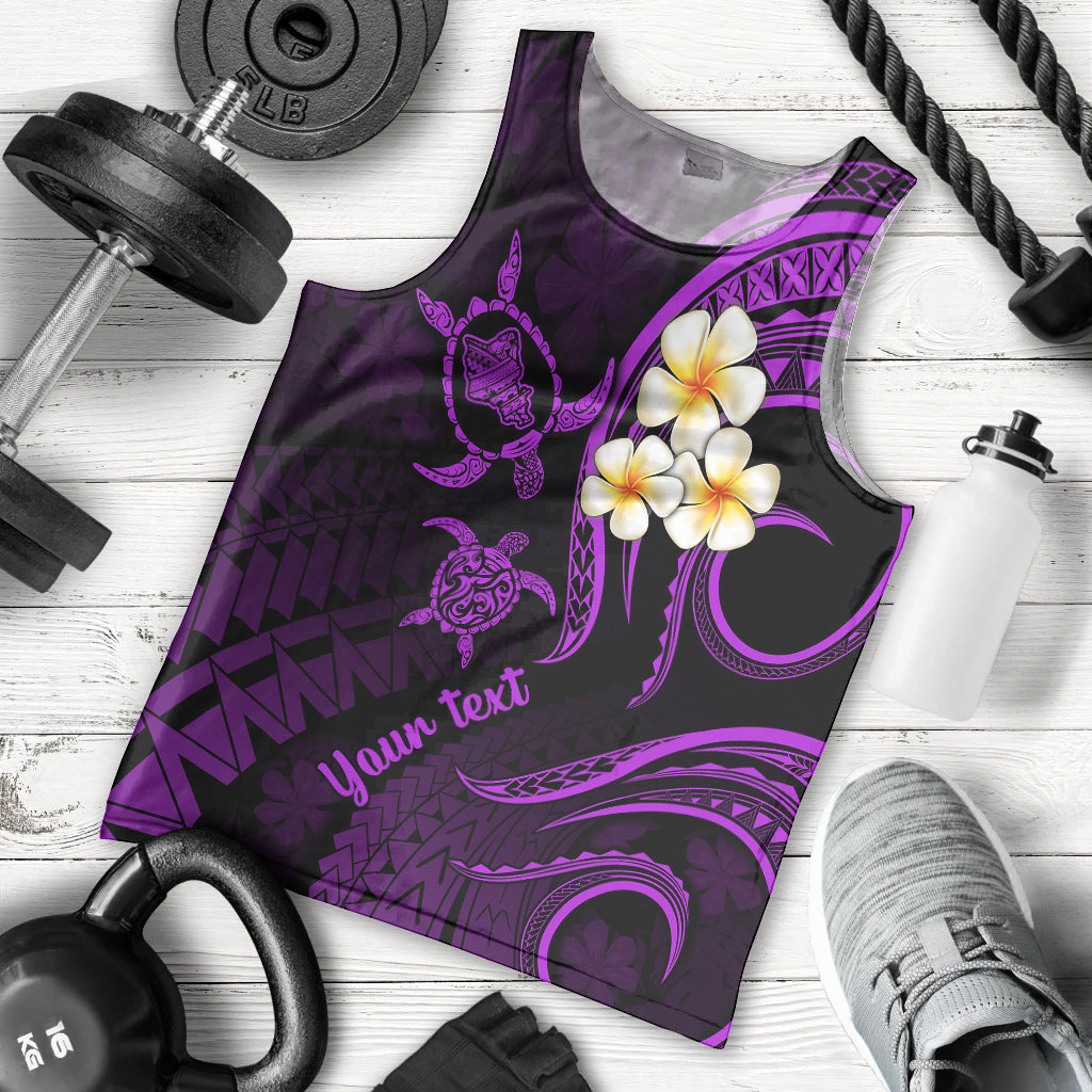 personalised-oahu-hawaii-men-tank-top-polynesian-tattoo-and-pacific-plumeria-purple-vibe