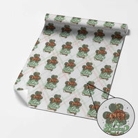 Lucky Cowboy Western Wrapping Paper Roll Funny St Patrick's Day